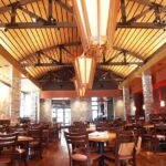 foot trusses dining room