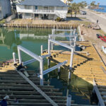 EcoPile Pilings Installed at Rockport Key Allegro